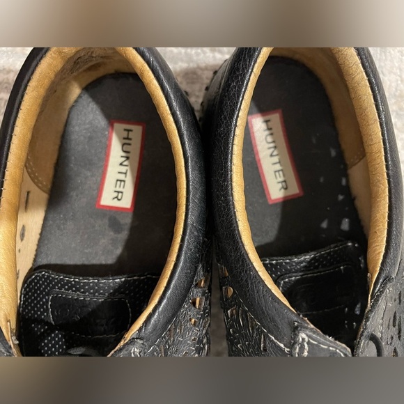 Biza Athena Leather Cut Out Black Lace Up Shoes Women's Size 39 US 8- 8.5 - Picture 5 of 8